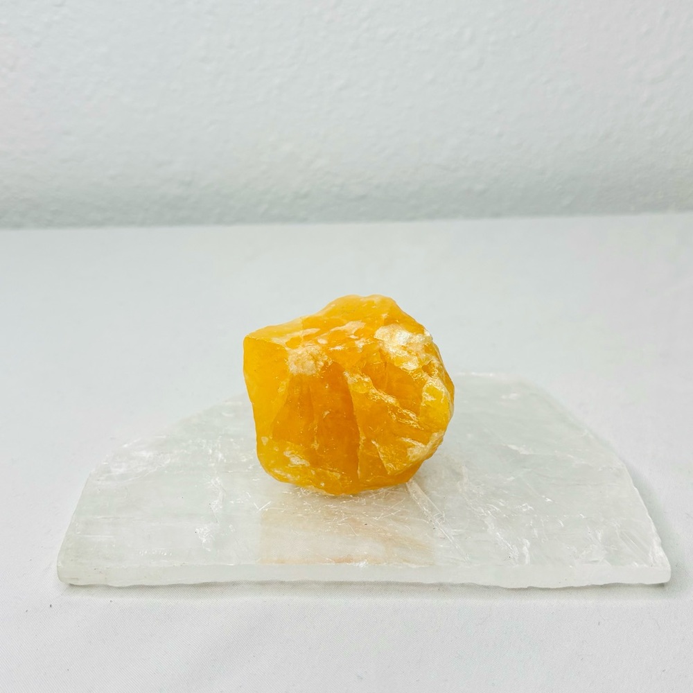 Yellow Calcite Crystal